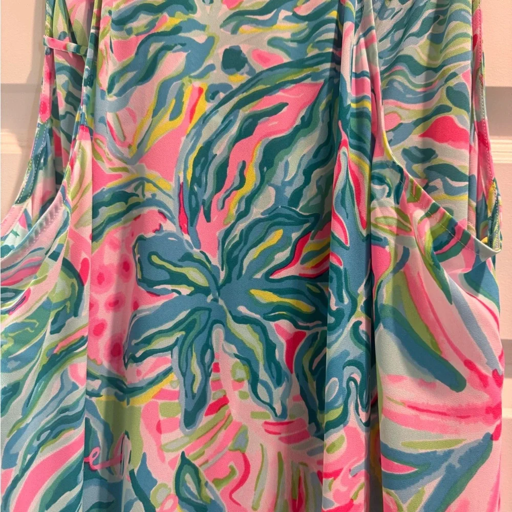Lilly Pulitzer Colorful Tropical Luliana Maxi Dress - Picture 5 of 5